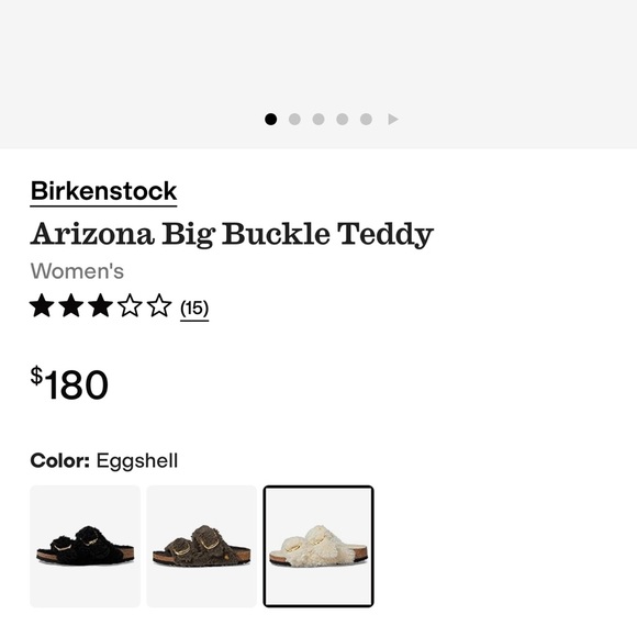 Birkenstock Arizona Big Buckle Teddy sandals - Picture 6 of 6